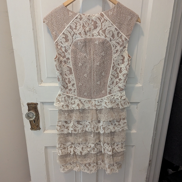 BCBGMaxAzria White Lace Dress - Picture 2 of 4